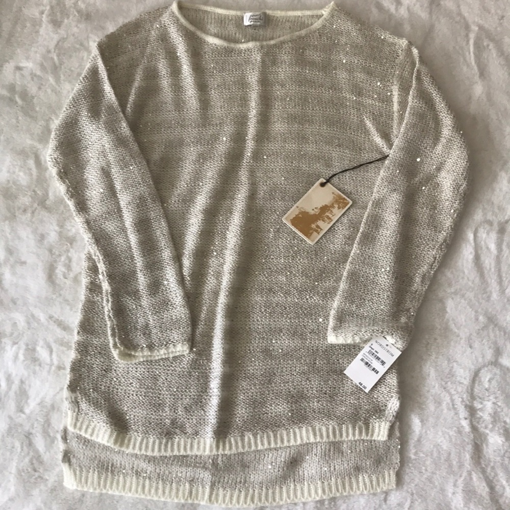 Long sweater. Sequins. Nordstroms. Small. NWT.